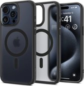 Spigen Ultra Hybrid MagFit case voor iPhone 15 Pro - Zwart