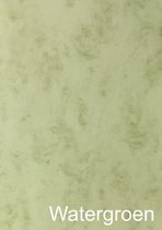 marbre vert d'eau 25x papier marbré de haute qualité - vert d'eau 200gr/ m2 PAK 25 feuilles A4