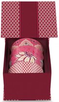 Pip Studio oriental flower dark pink cadeauset van 4 bowls 12cm assortie
