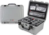 Nanuk 933 Case w/lid org./divider - Silver - Pro Photo Kit case