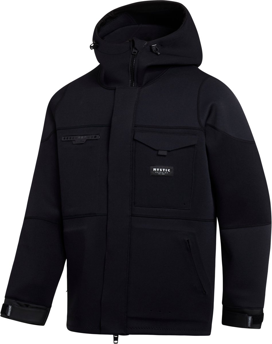 Mystic Vortex Fidlock Neoprene Jacket 3/2mm - 2023 - Black - L