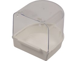 Duvo - Badhuis groot met lip Wit 12,5x13,5x13,5cm