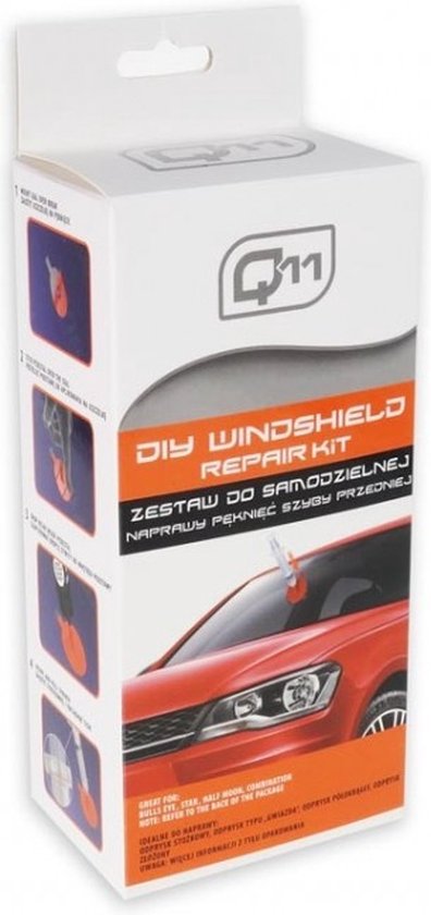 Foto: Autoruit reparatie set windshield repair kit voorruit reparatie kit