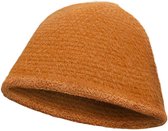 Chapeau de pêcheur Yehwang - Chapeau - Automne - Hiver - 100% polyester - Oranje
