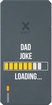 Xtorm Powerbank 20.000mAh Blauw - Design - Dad Joke - USB-C poort - Lichtgewicht / Reisformaat - Geschikt voor iPhone en Samsung