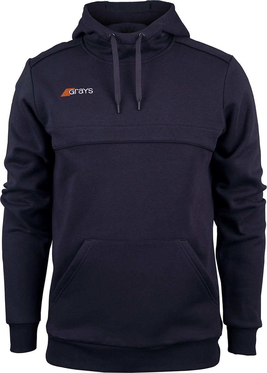 Grays hockeykleding Point Hoodie Snr Donkerblauw - maat Small