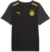 Puma Bvb Casuals T-shirt Met Korte Mouwen Zwart M Man