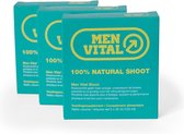 MenVital Erectiemiddel - 15 x 25 ml shoot - libido verhogend - 100% natuurlijk voedingssupplement - natuurlijke vervanger van Viagra