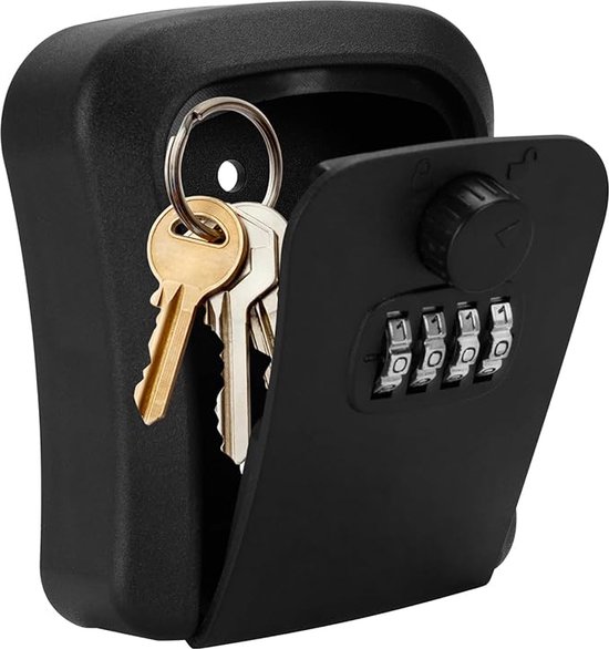 boîte à clés, coffre-fort à clés, boîte à clés avec code numérique à 4  chiffres pour