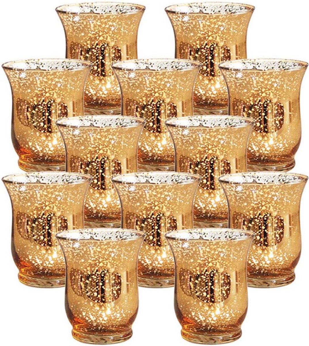 Lot de 12 bougeoirs photophore en verre supports pour bougies chauffe-plat  porte bougie pour mariage festivals noël halloween[24] - Cdiscount Maison