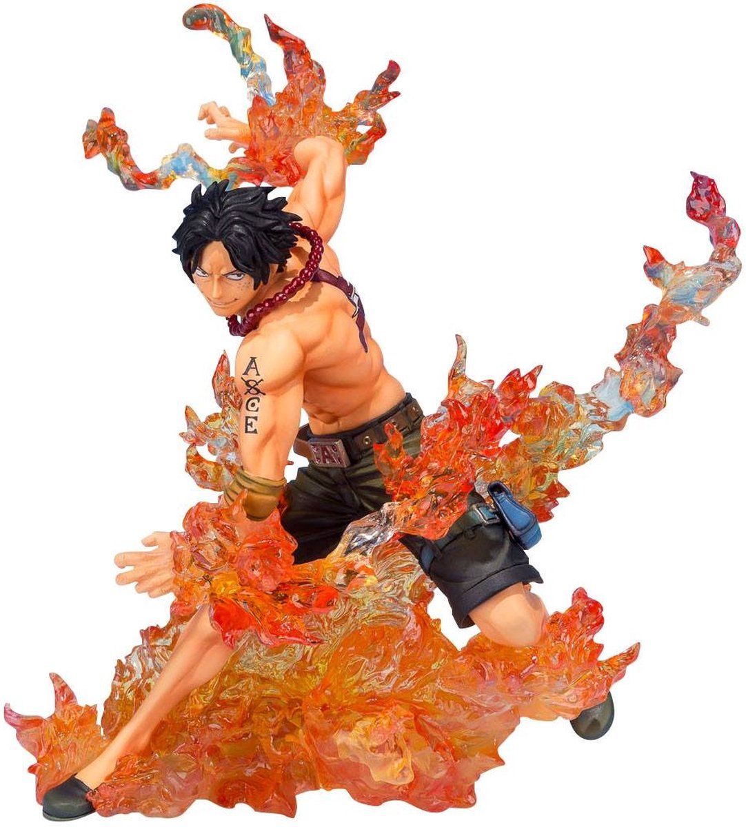 ONE PIECE - Portgas D. Ace - Figurine Heroes à Action Variable 18cm MIX FIG