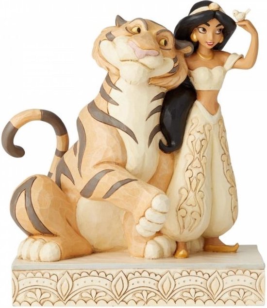 Disney beeldje - Traditions collectie - Wondrous Wishes - Jasmine & Rajah - Aladdin