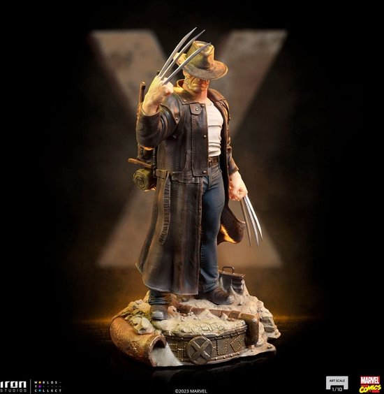 Foto: Marvel art scale statue 1 10 old man logan wolverine 50th anniversary 23 cm