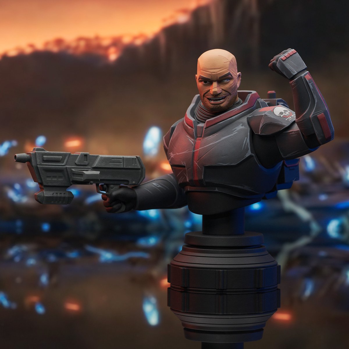 Star Wars The Clone Wars Bust 1/7 Wrecker 18 cm