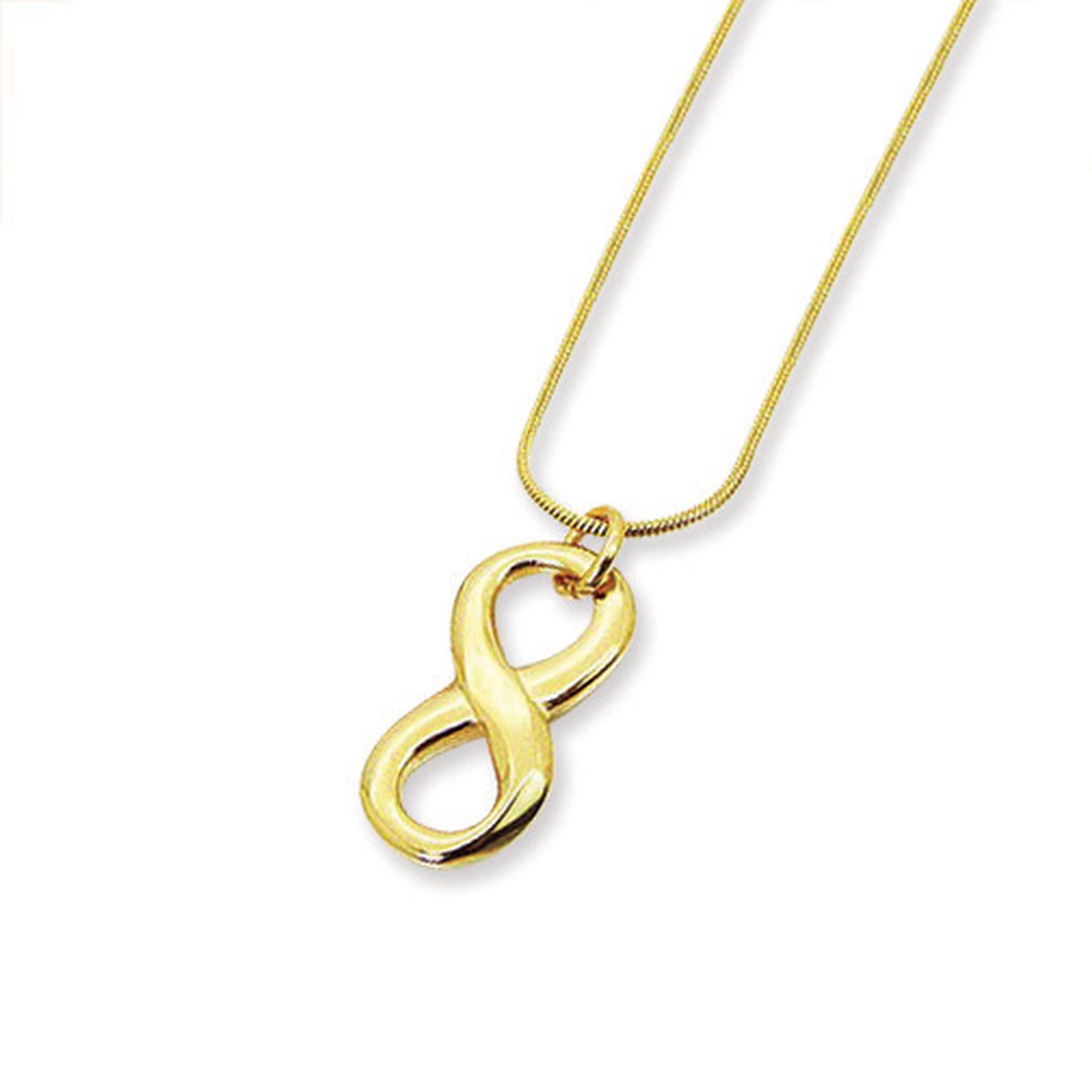 Amanto Ketting Dari G - 316L Staal - Infinity - 20x11mm - 50cm