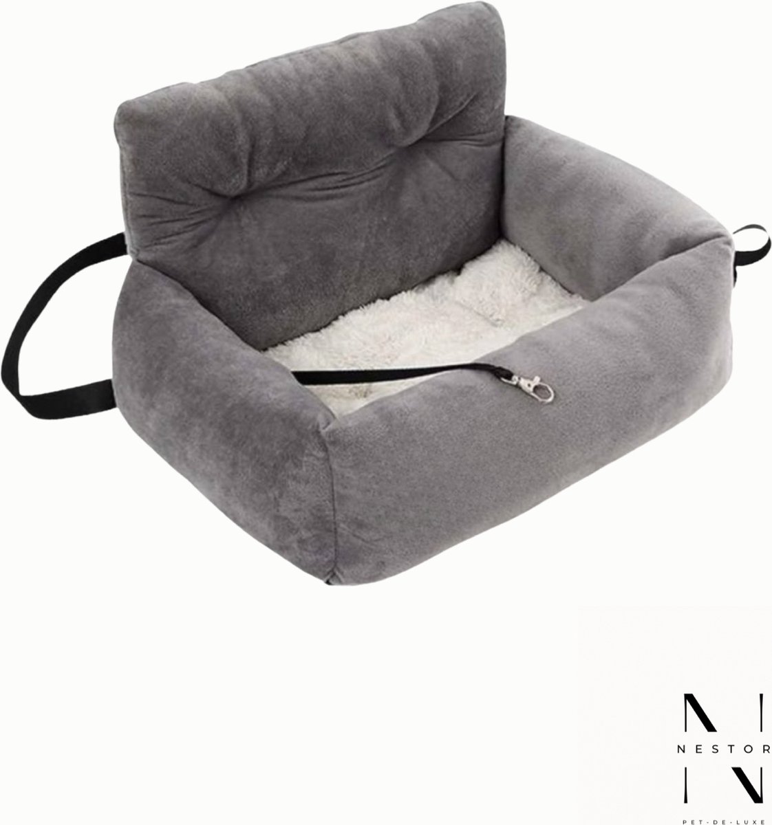 Luxe autostoel hond 45x35CM hondenkussen auto hondenmand reismand voor dieren