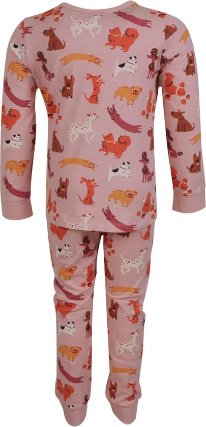 Schiesser meisjes pyjamaset, oudroze 181828, 104