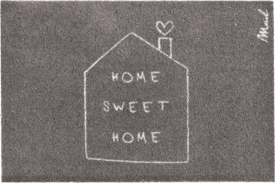 Mad About Mats - Celia - deurmat - home sweet home - schoonloop/scraper - wasbaar - 50x75cm