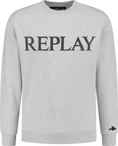 Replay Pure Logo Trui Mannen - Maat XL