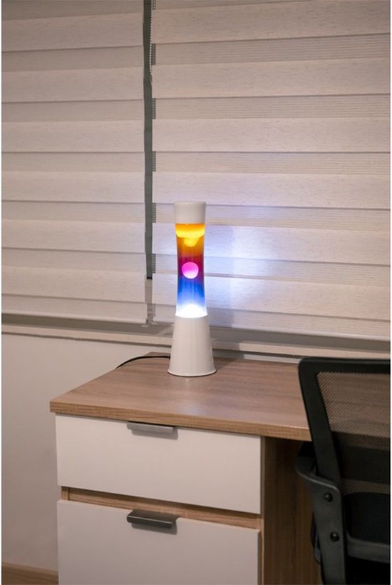 Fisura mini lavalamp - tricolour lava van Fisura — afbeelding 2