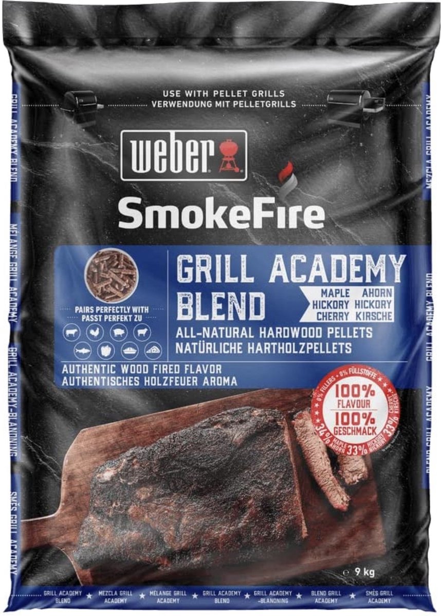 Weber Wood Pellets Grill Academy Blend bol.
