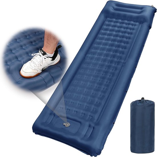Luchtmatras Met Ingebouwde Pomp TRIZAND Luchtmatras Camping-isomat Met Geïntegreerde Pomp 190x60cm Outdoor Indoor 21071 Kampeer Spullen Luchtmatras Met Ingebouwde Pomp TRIZAND Luchtmatras Camping-isomat Met Geïntegreerde Pomp 190x60cm Outdoor Indoor 21071 Kampeer Spullen