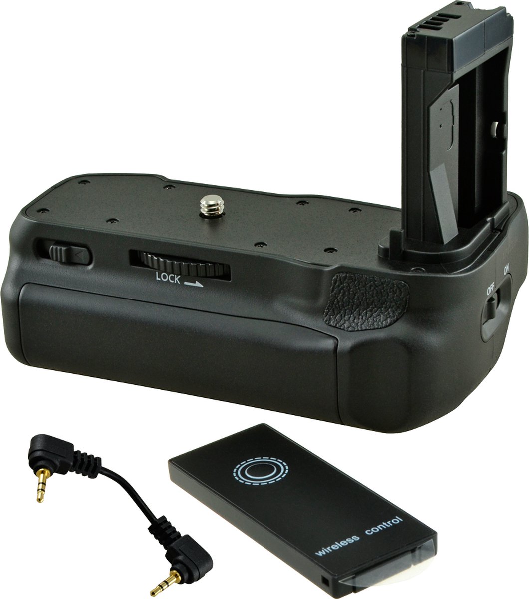 Jupio Batterygrip for Canon EOS 800D + Cable - Jupio