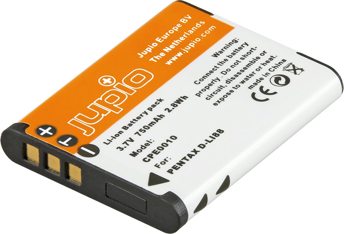 Jupio D-Li88 for Pentax/ DB-L80 for Sanyo/ VW-VBX070 for Panasonic - Accu Camera