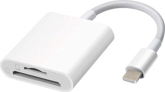 Câble adaptateur pour lecteur de carte SD et Micro SD - adapté pour iPhone  et iPad - 8
