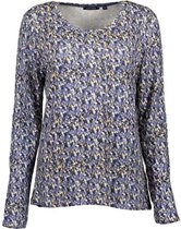 Blue Seven dames shirt jeansblauw ronde hals - maat 38