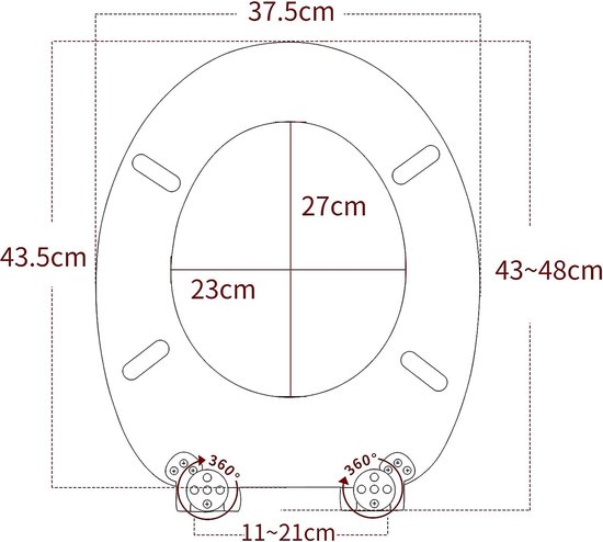 WC-bril met softclosemechanisme, houten kern, stabiele softclose scharnieren, eenvoudige montage, glad oppervlak, leuke motieven om uit te kiezen, houten wc-deksel universeel passend (zwarte stenen WC-bril met softclosemechanisme, houten kern, stabiele softclose scharnieren, eenvoudige montage, glad oppervlak, leuke motieven om uit te kiezen, houten wc-deksel universeel passend (zwarte stenen