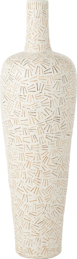 Vitrine moderne laqué blanc mat Rosine
