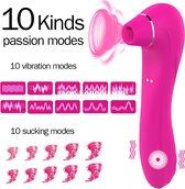 Tiffany - vibrator - Dildo - Clitoris Stimulator Luchtdruk Vibrator - Discreet & Stille Vibrators voor Vrouwen - Seksspeeltjes - Sex Toys ook voor Koppels - Erotiek - vibrator