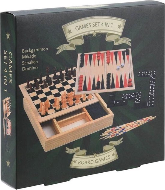 Schaakbord | Dambord | Backgammon | 25 x 25 CM | Schaakspel | Schaakset Schaakbord | Dambord | Backgammon | 25 x 25 CM | Schaakspel | Schaakset