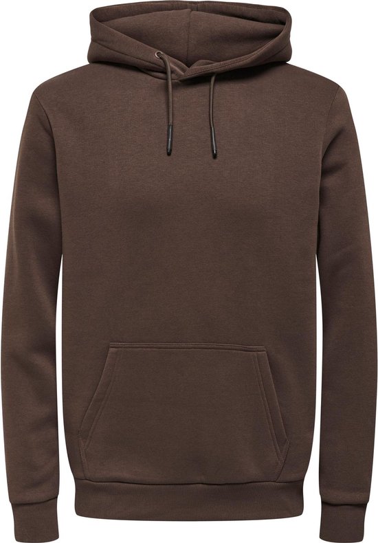ONLY & SONS hoodie ONSCERES bruin