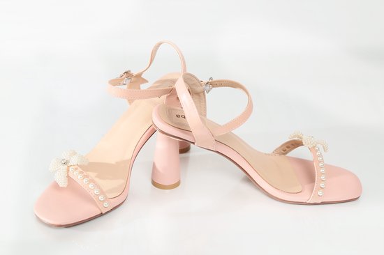 Zerba - Sandales pour femmes Femme - Taille 38 - Cuir Rose - Sussia