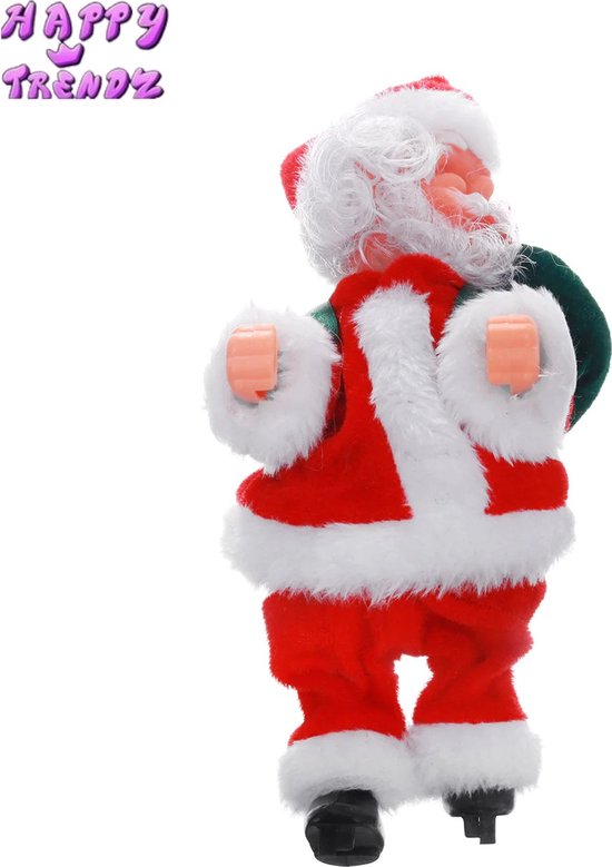 Goodivery® - Klimmen Met De Kerstman Met Muziek - Santa Crawl Kerstversiering Voor Kerstboom Raam Muren Tuin