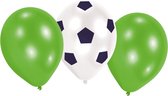 Amscan - Kicker Party / Voetbal - Ballonnen (6 stuks)