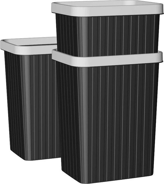8 2L 3 Set Prullenbakken Prullenbak Prullenbak Prullenbakken Voor 