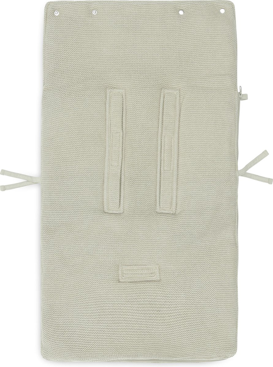 Jollein Voetenzak group 0+ 3/5 punts Basic Knit Olive Green – foto 7