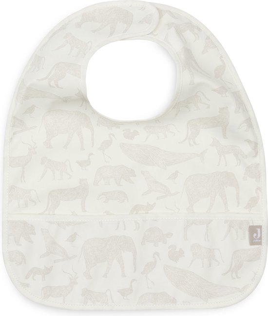Jollein Slab Waterproof Animals Nougat (2pack) van Jollein — afbeelding 3