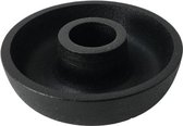 Kandelaar - Branded by - kandelaar Cupi zwart - 9 cm rond