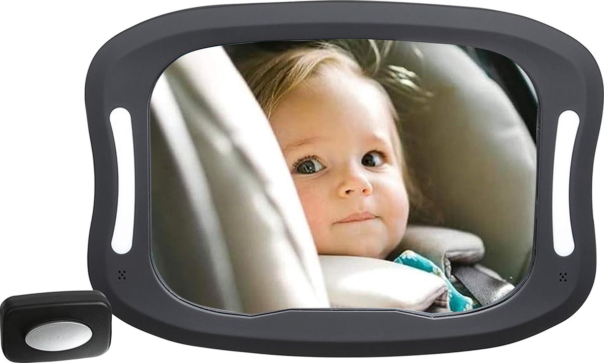  Miroir De Voiture De Bébé - 180 Vue Large Miroir De Siège De  Voiture - Rétroviseur De Sécurité Pour Bébé Incassable - Miroir De Siège  Auto pour Bébé Dos à