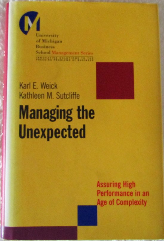 Managing the Unexpected - cover