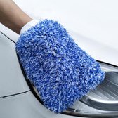 Auto Washandschoen - Schoonmaken - Cleaning - Handschoen - Auto Washandschoen - Microvezel Handschoen - Auto Wassen Cleaning blauw/blue