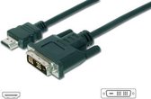 ASSMANN Electronic AK-330300-050-S tussenstuk voor kabels DVI-D HDMI type A Zwart