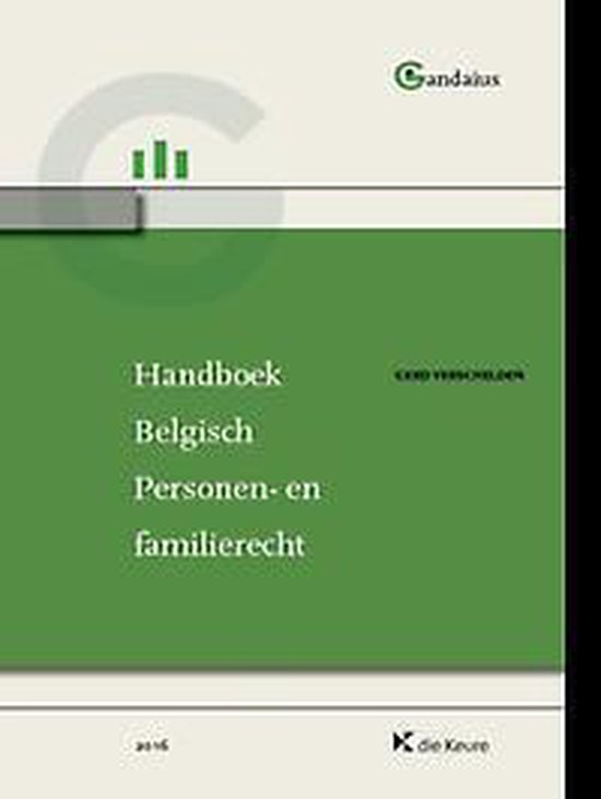 Handboek Belgisch Personen- en familierecht - cover