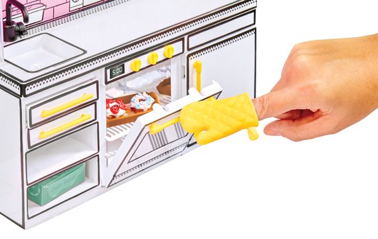 MGA's Miniverse - Make It Mini Kitchen - Miniatuur Bouwpakket Volwassenen en kinderen – Knutselen – DIY – Hobbypakket – UV Giethars - Modelbouw - Knutselpakket - Miniverse