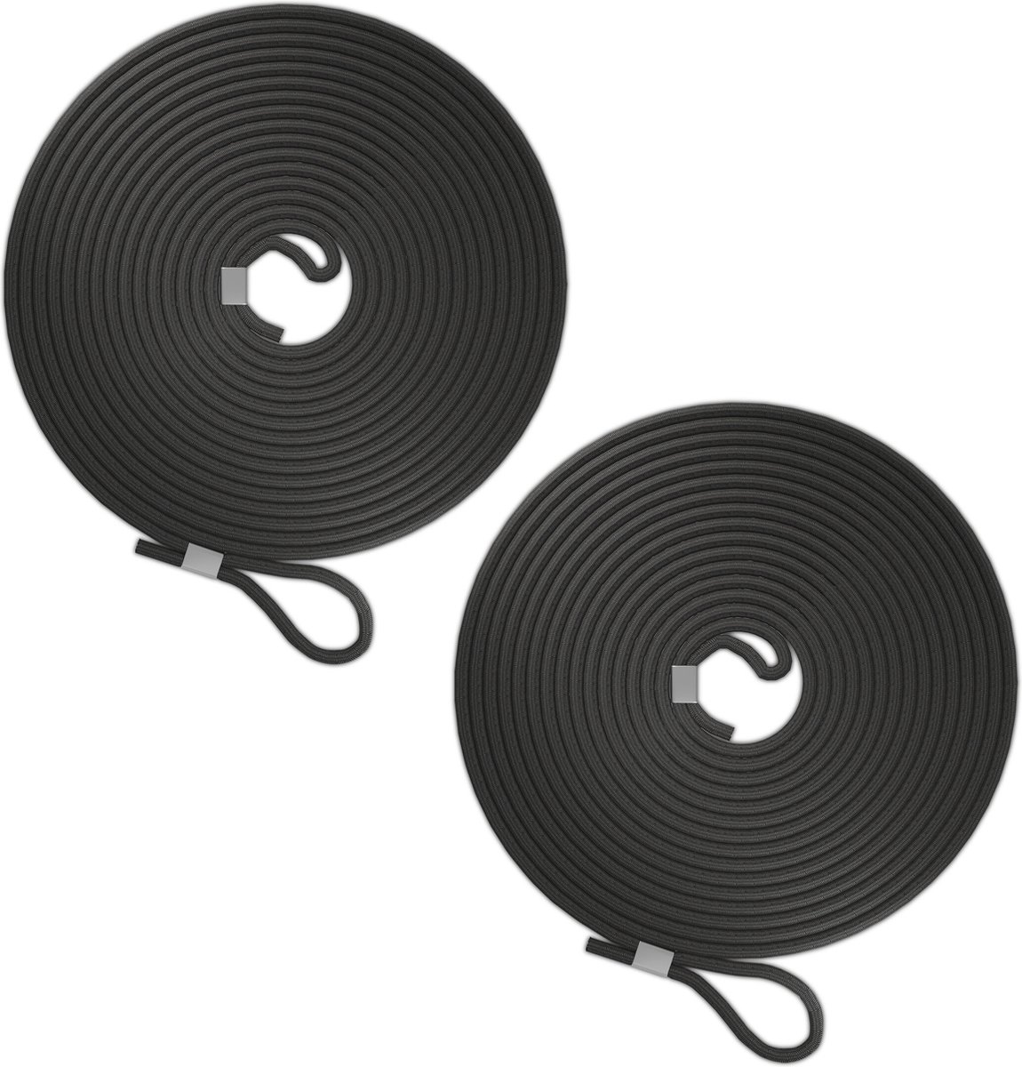 Geflochtener Polyester-Schlauch Dehnbar – 5mm Auf 10mm Erweiterbar, 10 Meter Schwarz (hitzebeständig Bis 150°C)