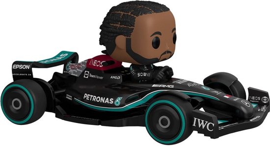 Funko POP! Rides Lewis Hamilton with Racing Car Vinyl Figure 308
